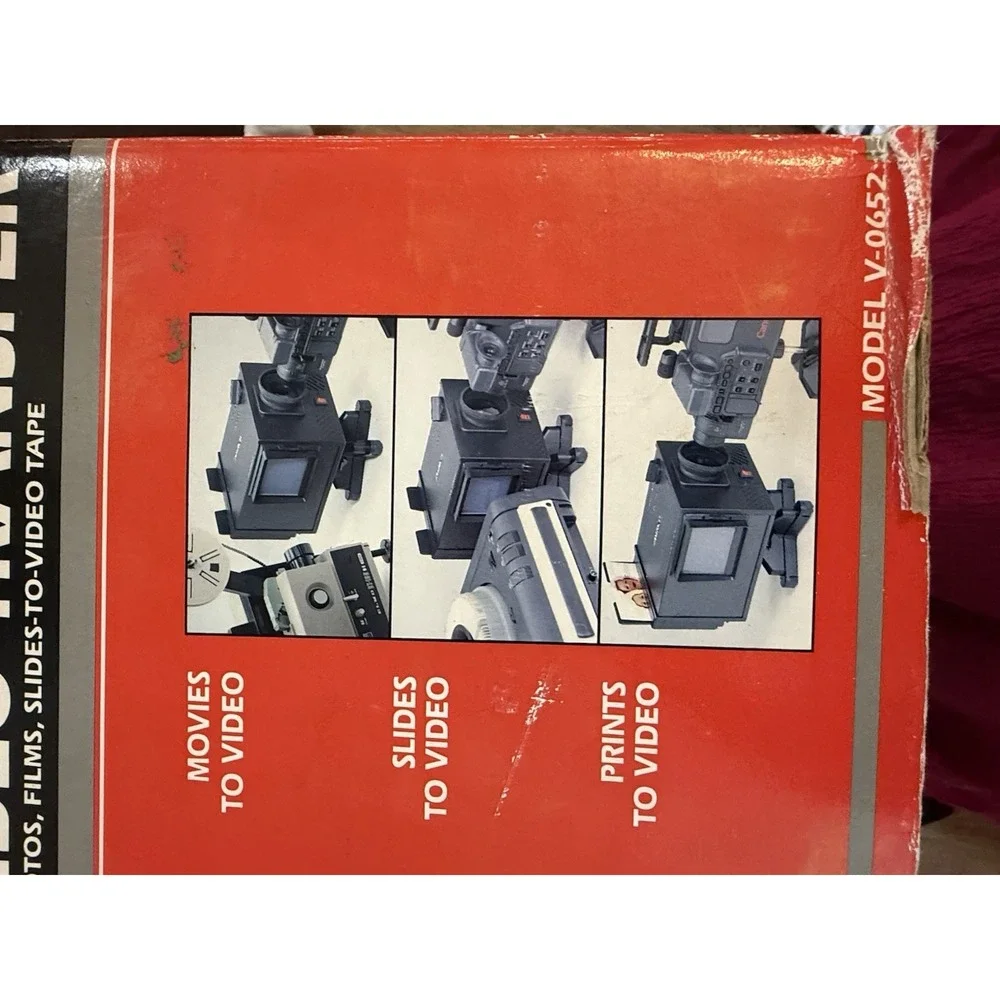 AMBICO All-in-One Video Transfer Photos Films Slides to Video Mod V-0652 - New
